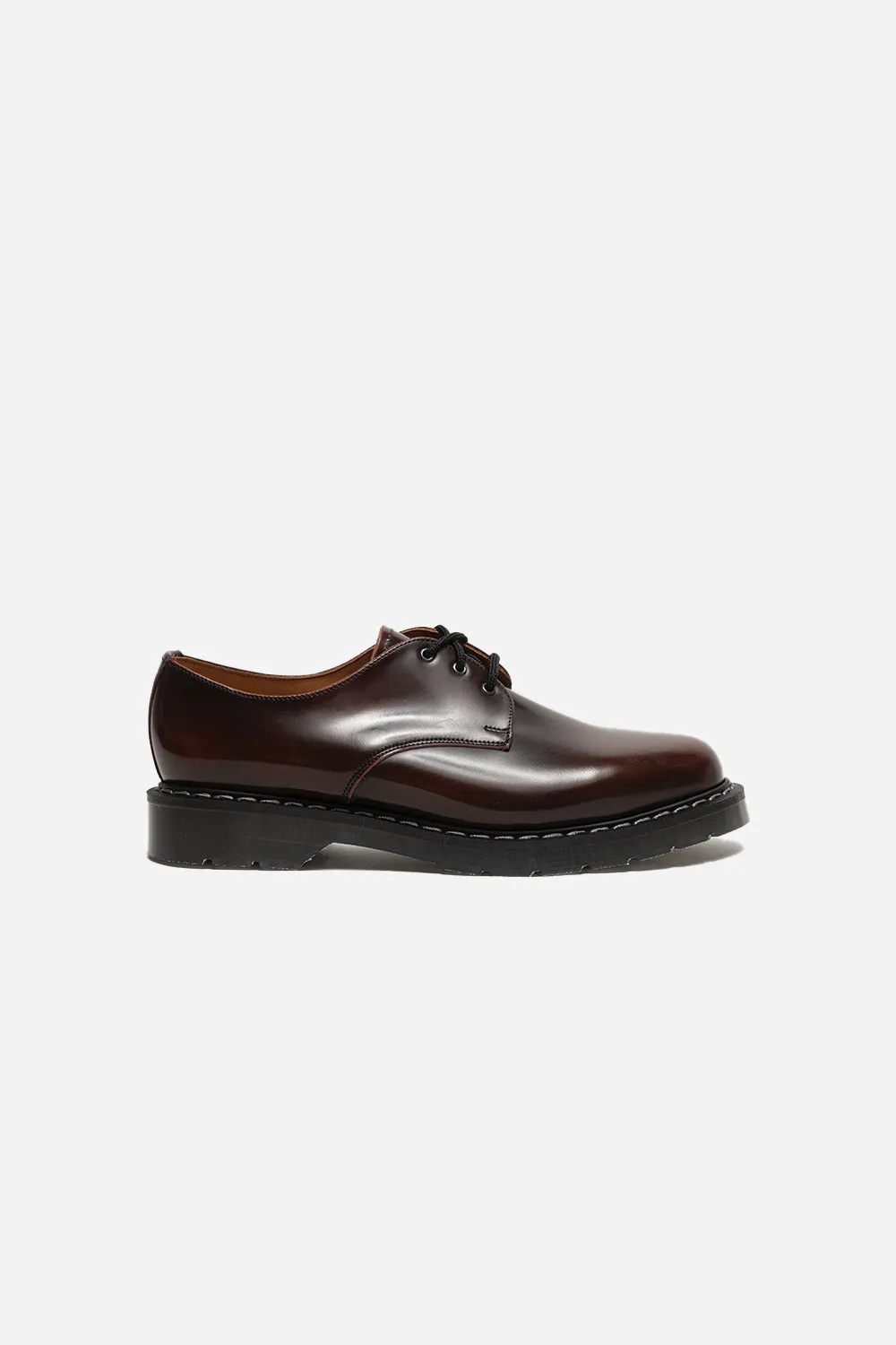 3 Eye Gibson Shoe - Burgundy Rub-Off