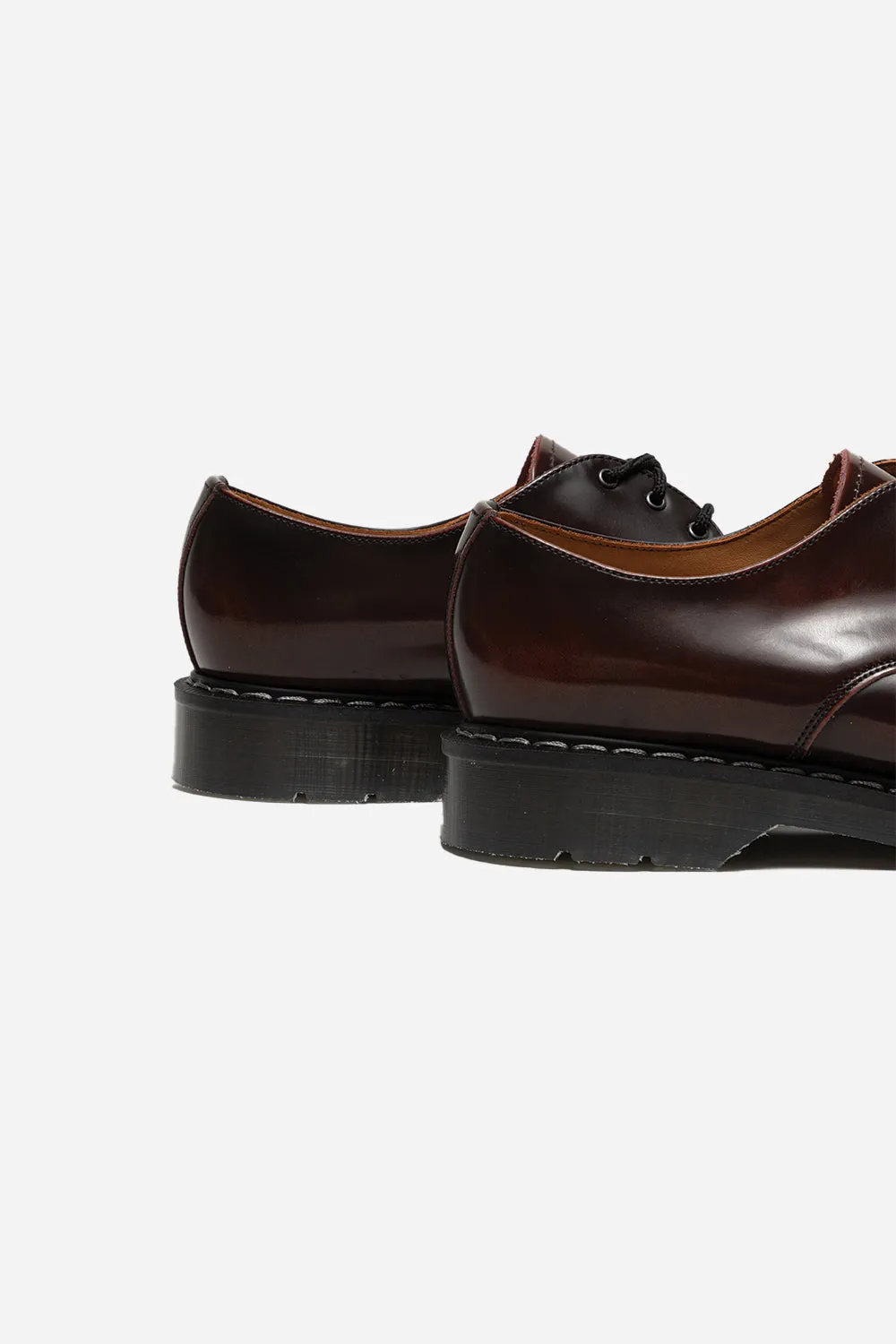 3 Eye Gibson Shoe - Burgundy Rub-Off