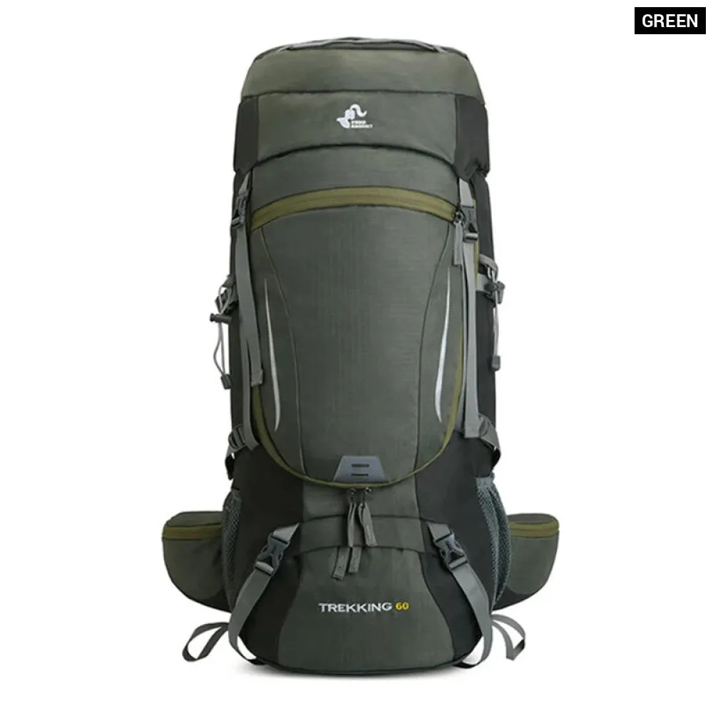 60l Hiking Mountaineering Backpack for Men