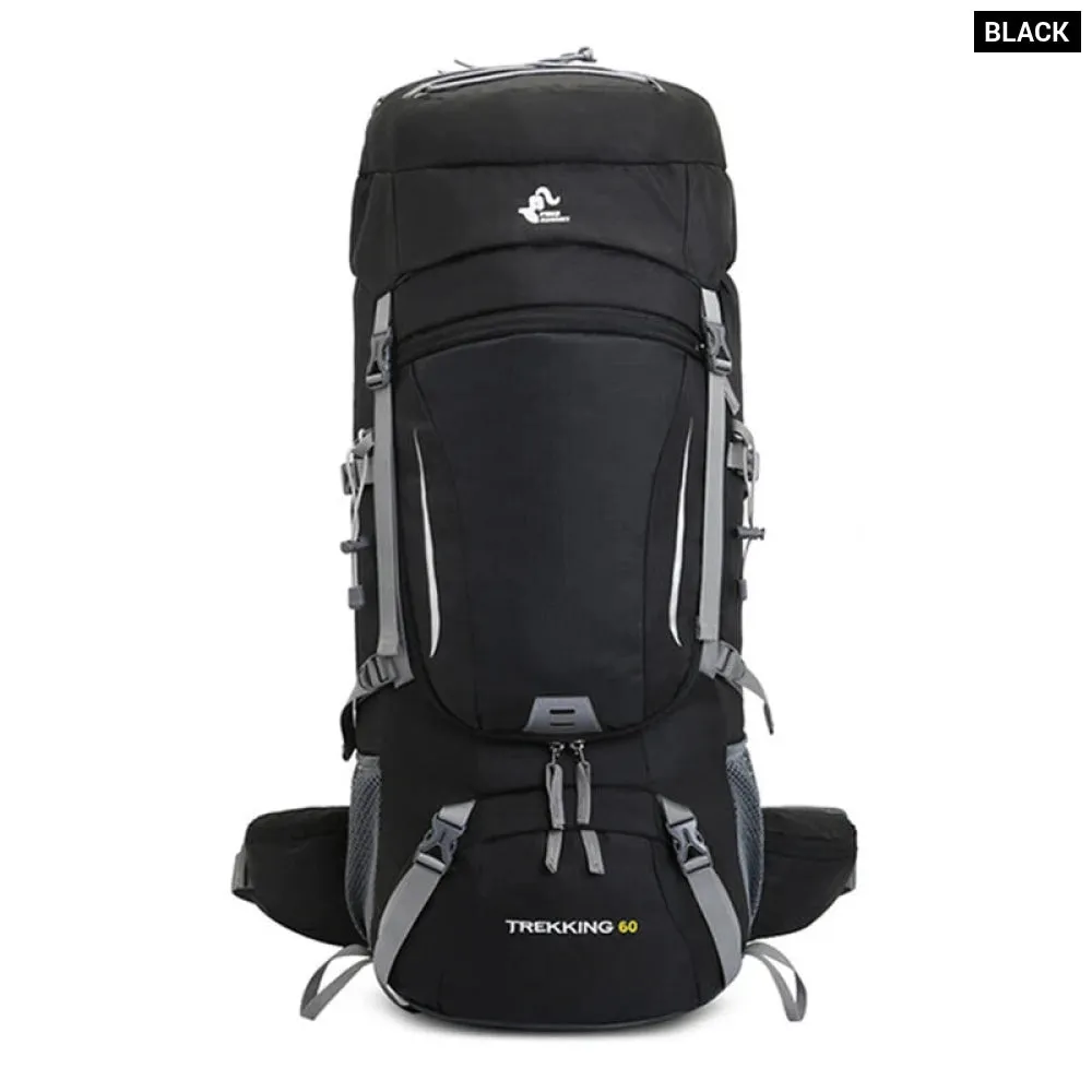 60l Hiking Mountaineering Backpack for Men