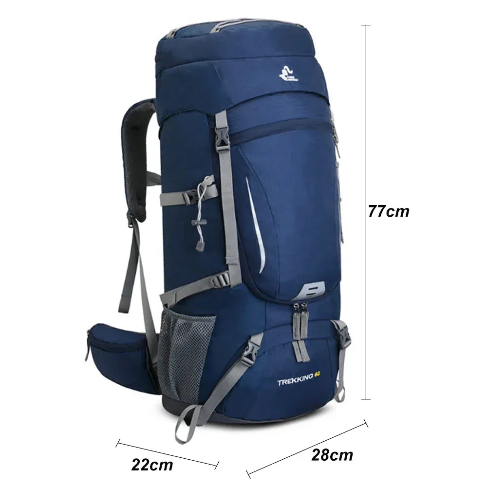 60l Hiking Mountaineering Backpack for Men