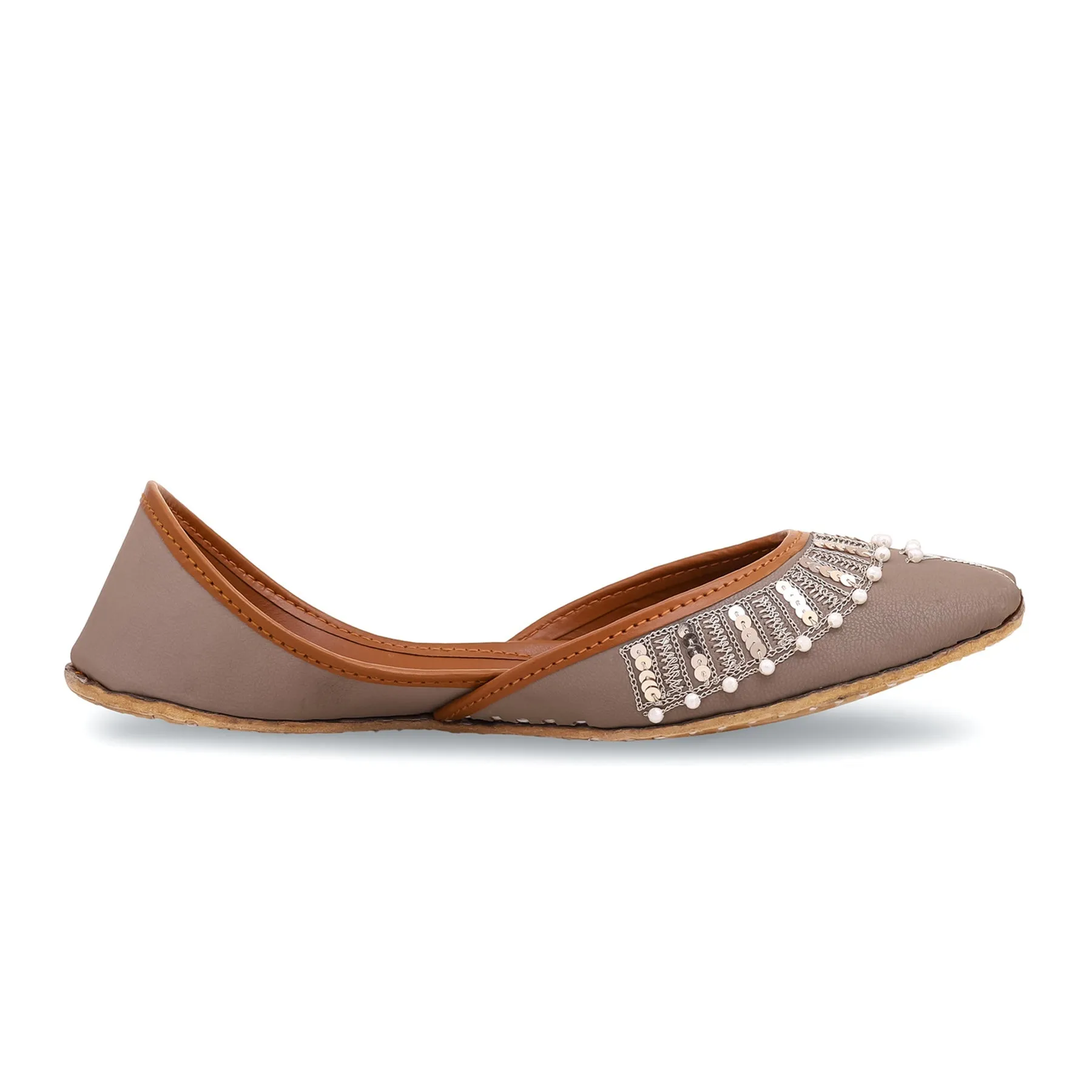Beige Fancy Khusa EC8386