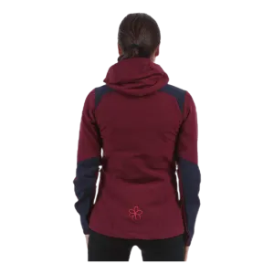 Cecilie Mountaineering Jacket Grey/Red