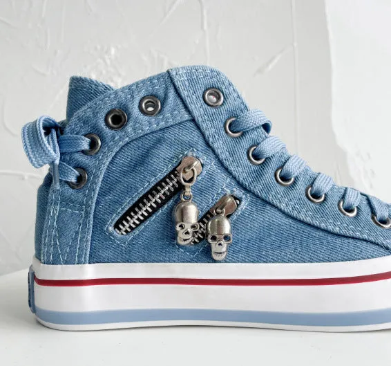 Cranial Head Cowboy High Top