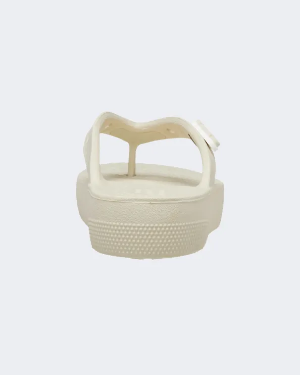 Crocs Classic Platform Women Slippers Lifestyle Bone 207714-2Y2