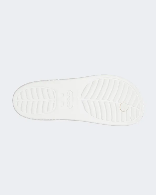 Crocs Classic Platform Women Slippers Lifestyle White 207714-100