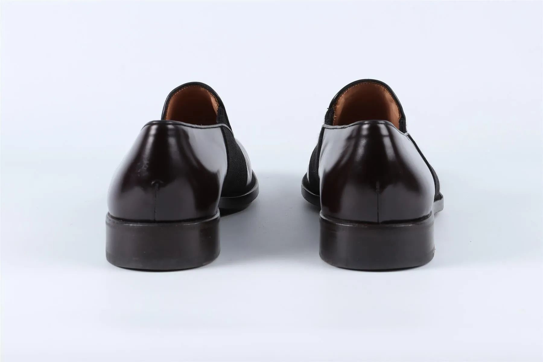 DRIES VAN NOTEN BROWN MEN'S LEATHER LOAFERS EU 43 UK 9 US 10