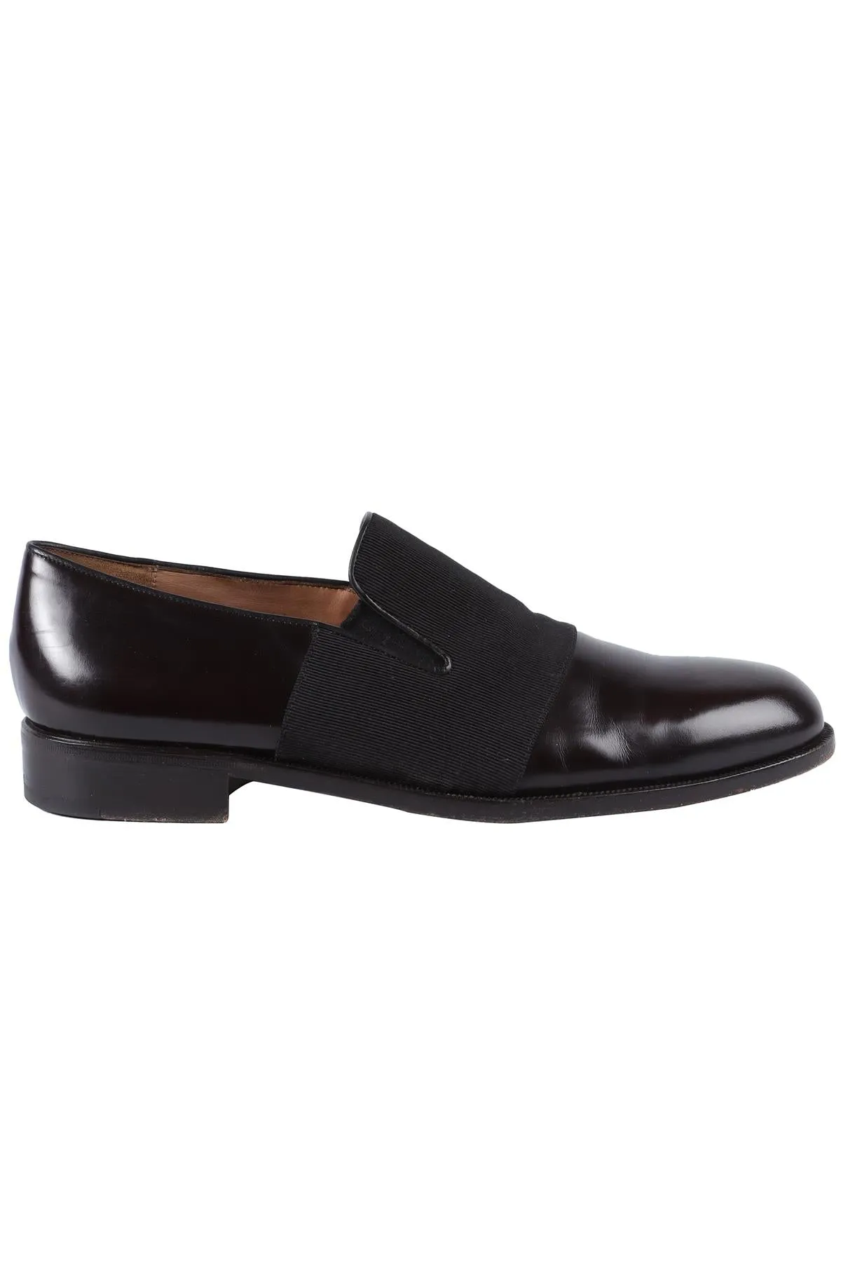 DRIES VAN NOTEN BROWN MEN'S LEATHER LOAFERS EU 43 UK 9 US 10