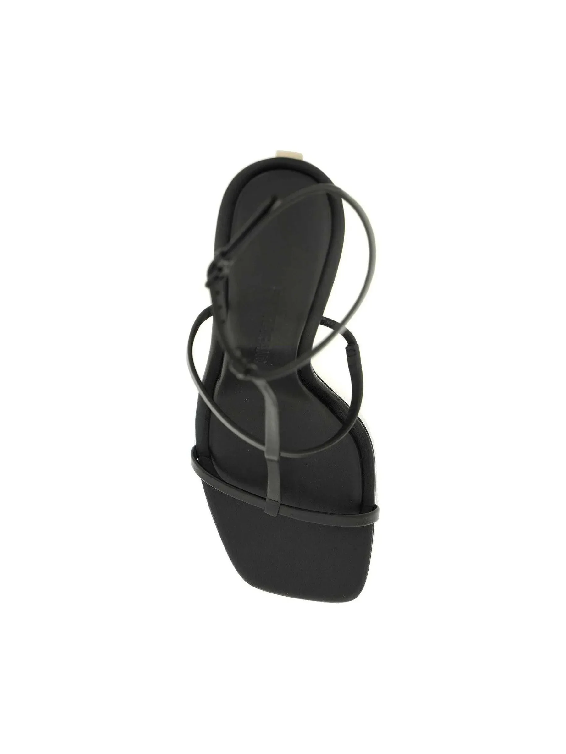 Elina Leather High-Heeled Sandals