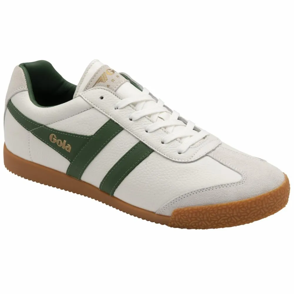 Gola  Men's Harrier Leather White/Green/Green M