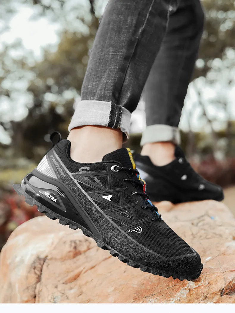 Men's Outdoor Off-road Running Shoes Air Cushion Mountaineering
