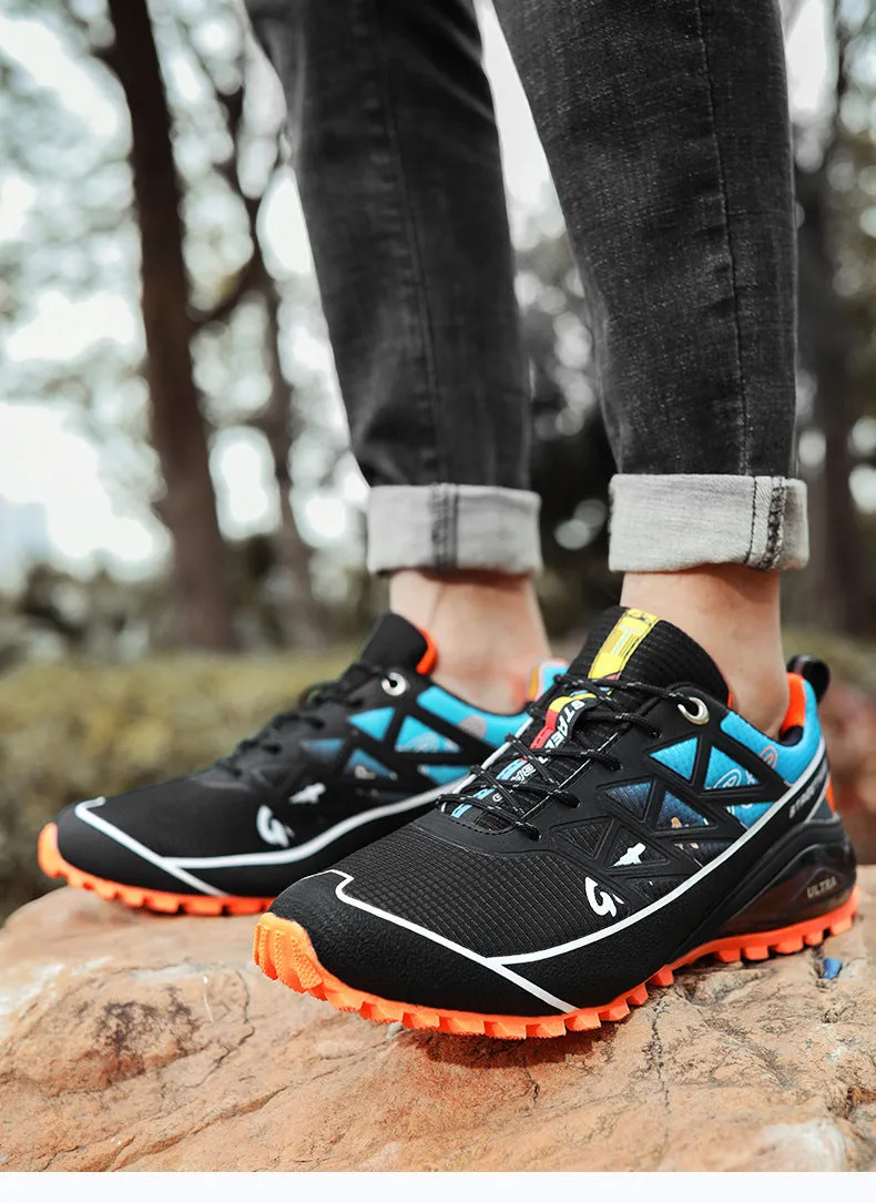 Men's Outdoor Off-road Running Shoes Air Cushion Mountaineering