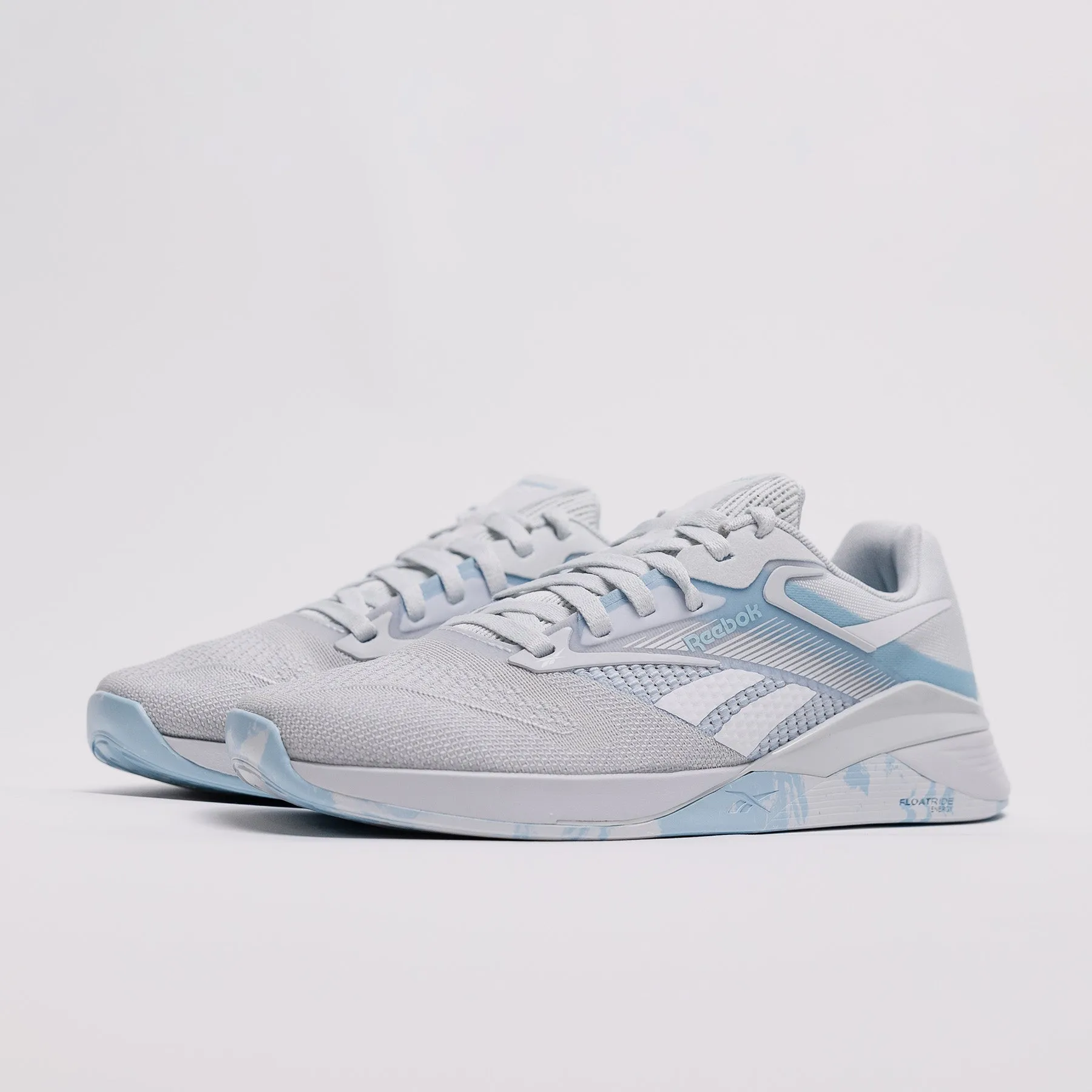 REEBOK - NANO X4 - WOMEN'S - MOON/SOFT BLUE/FOOTWEAR WHITE
