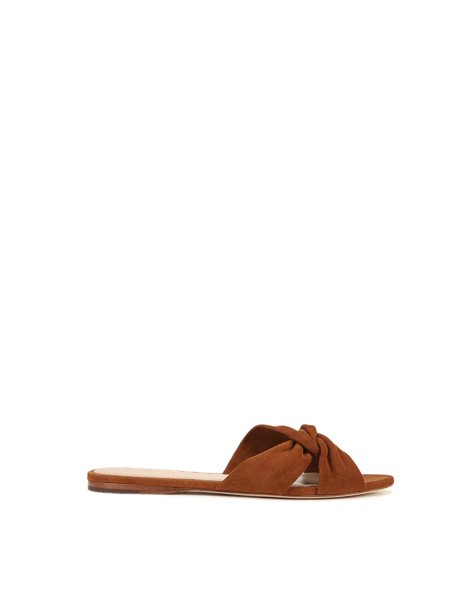 Seraphina Suede Twist Sandal