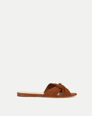 Seraphina Suede Twist Sandal