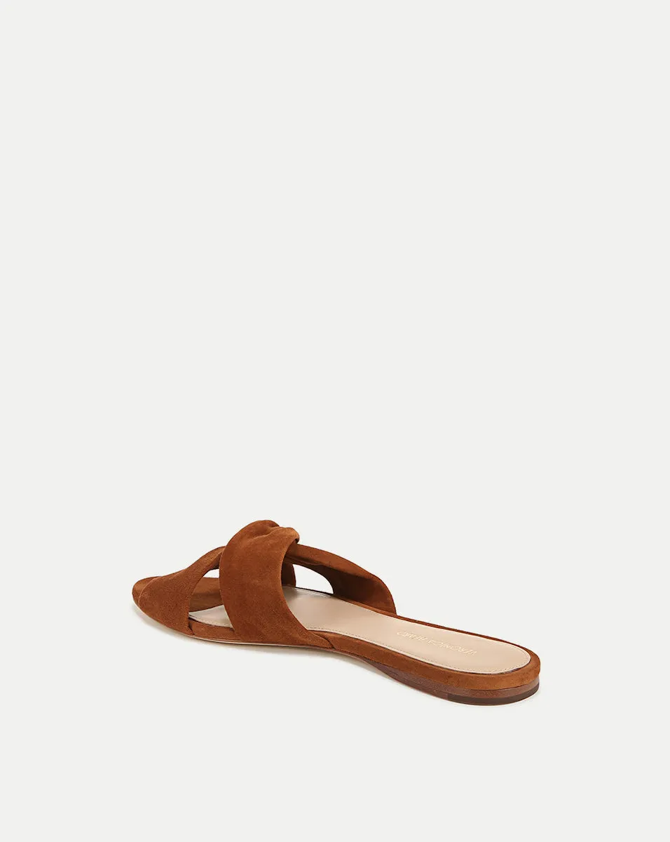 Seraphina Suede Twist Sandal
