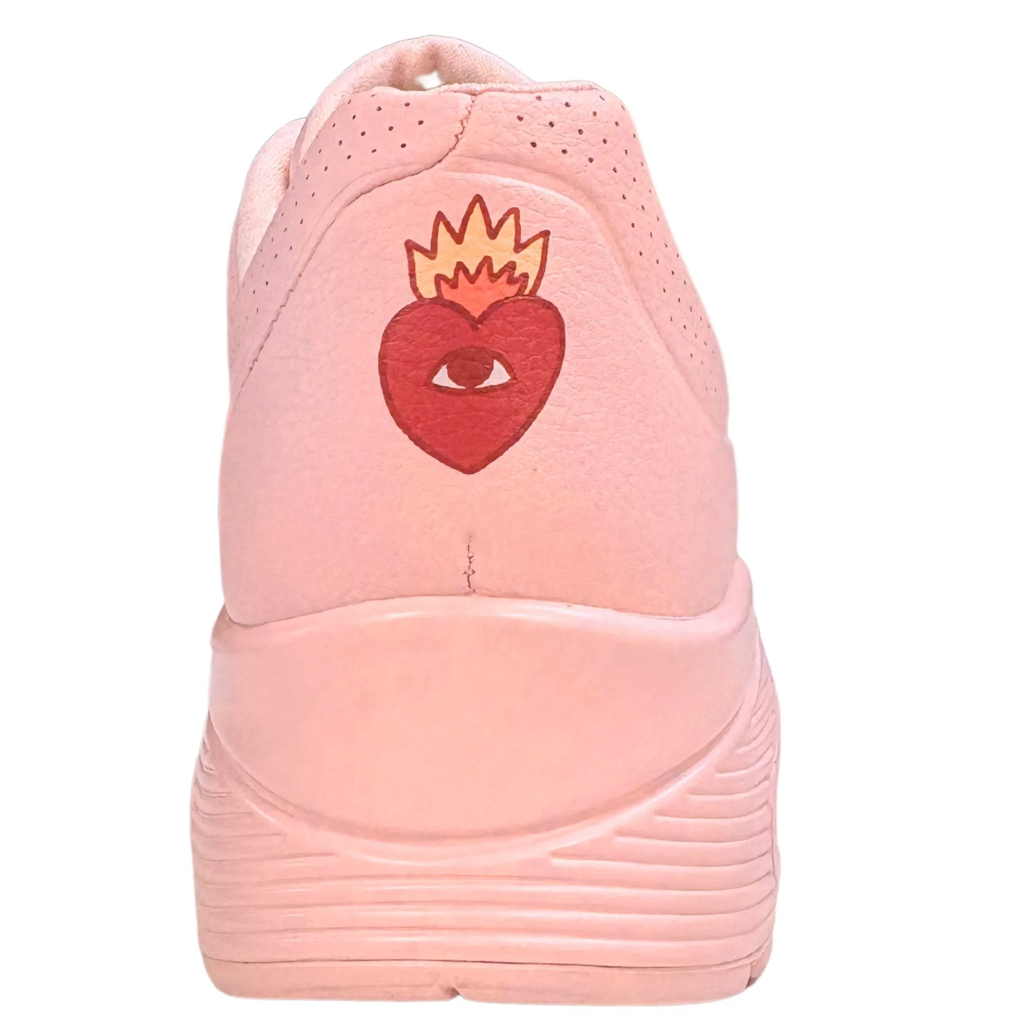 Skechers Women's 177956 Ricardo Cavolo UNO Flaming Heart Pink Multi Casual Shoes