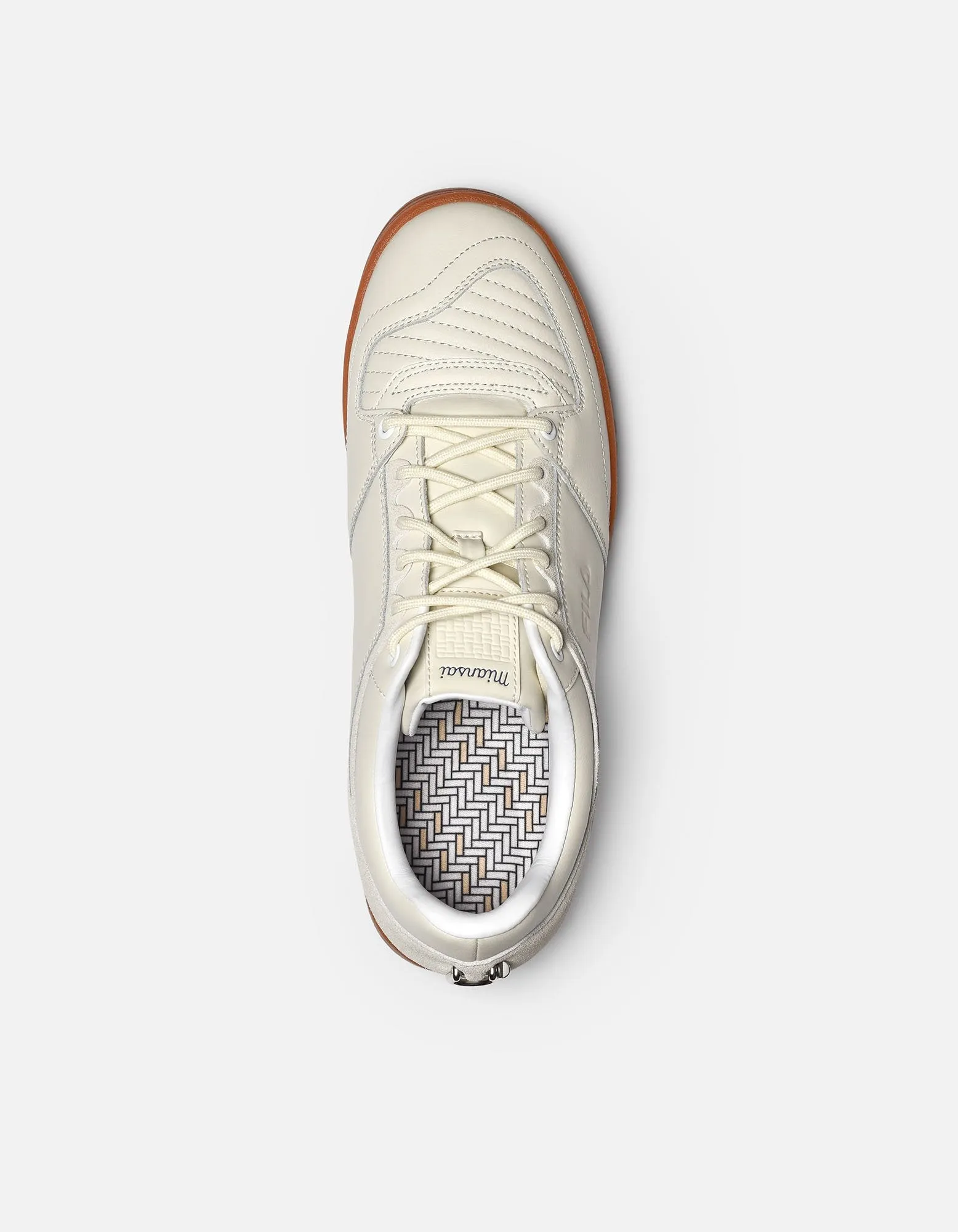 Targa FILA Leather Sneaker, Off-White