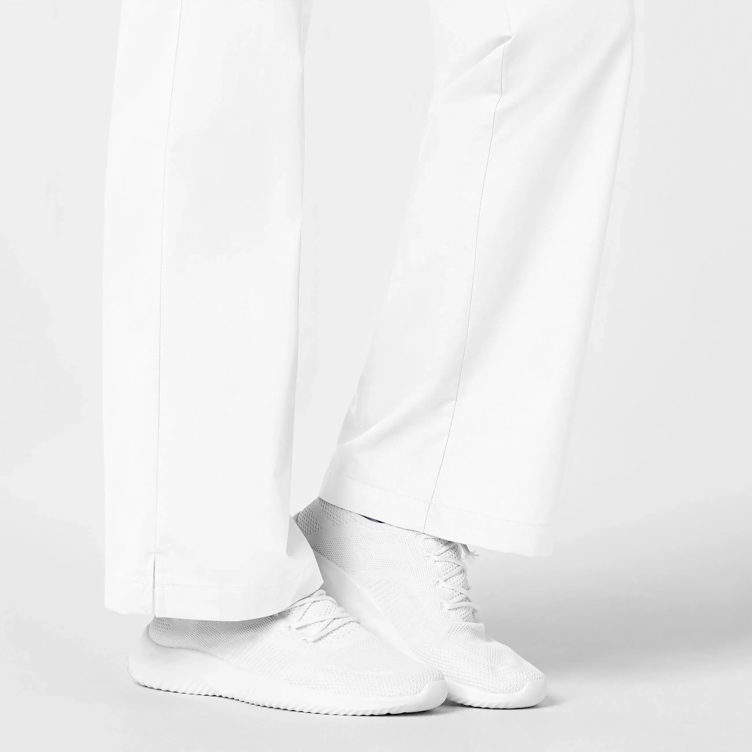 Wink Women's Flare Leg Scrub Pant - White