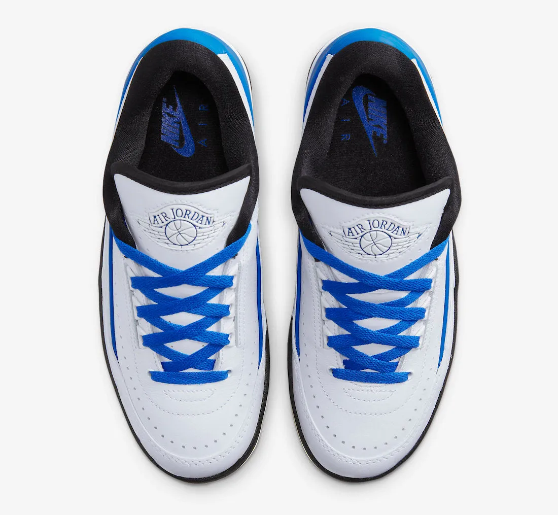 Women's Air Jordan 2 Retro Low White Varsity Royal DX4401-104
